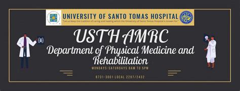 ust ambulatory care services|USTH AMRC Department of Physical Medicine and Rehabilitation.